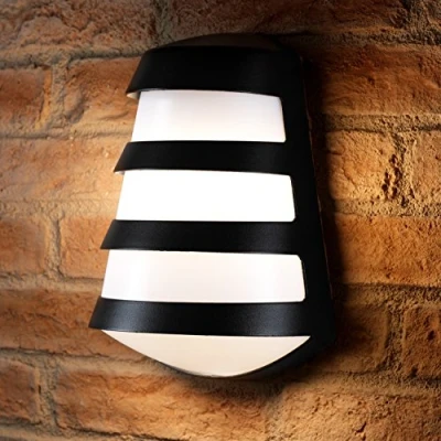 Image of Auraglow Ultra Modern IP54 Indoor/Outdoor 5w LED Bee Hive Wall Light Warm White