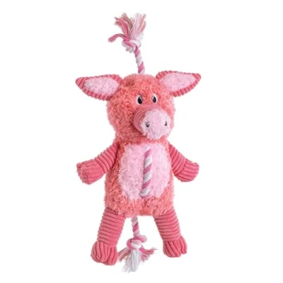 Image of House of Paws Farm Yard Rope Pig Dog Toy