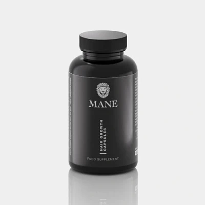 Image of Mane Hair Growth Vitamins for Thicker Fuller 120 Capsules 6 Weeks Supply Reduce Loss
