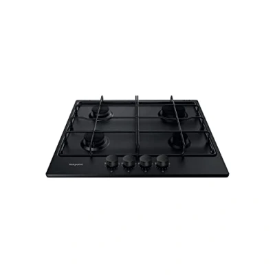 Image of Hotpoint 58cm 4 Burner Gas Hob Black