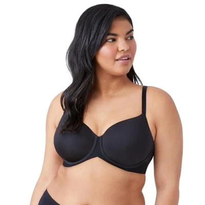 Image of Wacoal Women&#039;s Full Cup Plain or unicolor Bra Black 36DD (manufacturer Size: 95E)