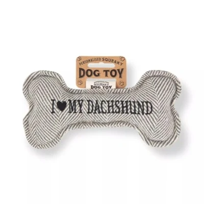 Image of History &amp; Heraldry Squeaky Dog Toy (I my Dachsund)