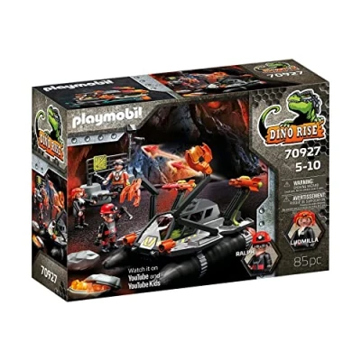 Image of PLAYMOBIL Dino Rise 70927 Comet Corp. Demolition Drill, With Tunnelling Machine, Dinosaur Toy for Children Ages 5+