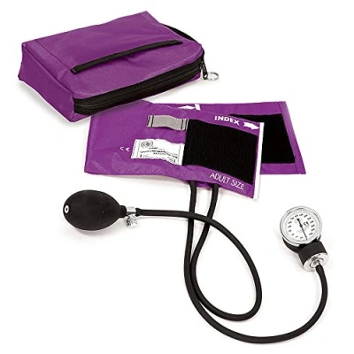 Image of NCD Medical Purple Aneroid with Matching Nylon Carry Case