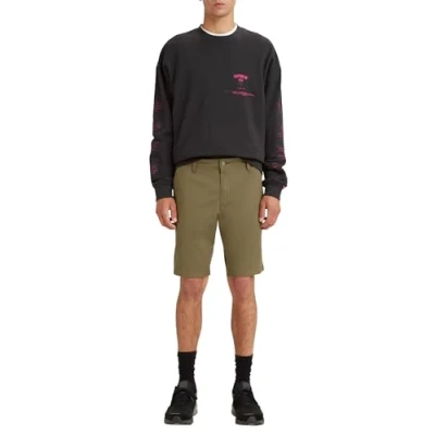 Image of Levi&#039;s Men&#039;s XX Chino Taper Shorts II Casual Bunker Olive Ltwt Mstwill (Green) 28