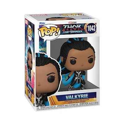 Image of Funko POP! Marvel: Thor: Love and Thunder Valkyrie Collectable Vinyl Figure Gift Idea Official Merchandise Toys for Kids &amp; Adults Movies Fans Model Collectors Display