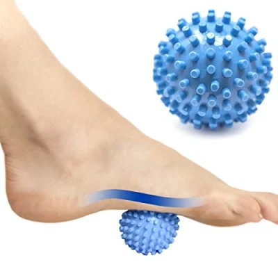 Image of ProStretch Footy, Textured Spiky Massage Ball for Foot Pain Relief, Plantar Fasciitis, and Muscle Soreness Deep Tissue Therapy