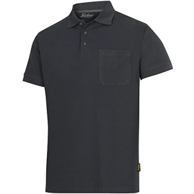 Image of Snickers Classic Polo Shirt Steel Grey L Regular