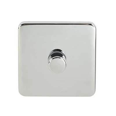 Image of Schneider Electric Lisse Screwless Deco GGBL6012LMPCS LED universal dimmer 1 gang, 2 way 100W display pack