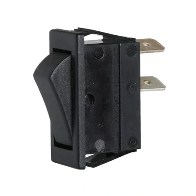 Image of Masterpart Cooker Oven Ignition Rocker Button Black Switch To Fit Stoves 1000, 1100, 800, SI550DOM Cookers &amp; Ovens