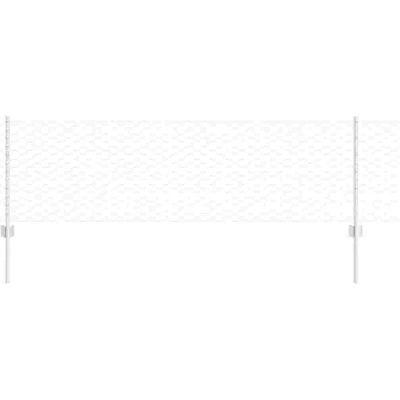 Image of vidaXL Fence Posts 11 pcs U Channel 60 cm Galvanised Steel