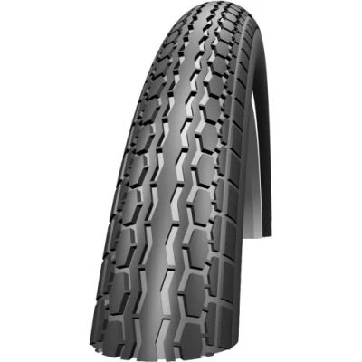 Image of Cicli Bonin Unisex Adult Schwalbe Hs140 Active Line Rigid Tyres Black/White, One Size