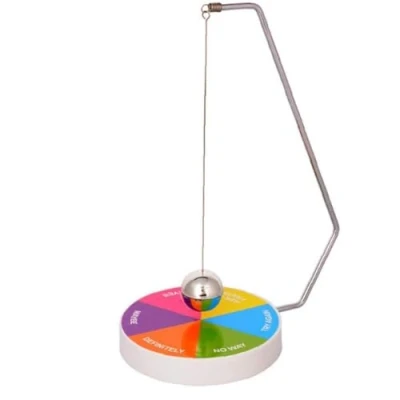 Image of Hotaden Magnetic Swinging Pendulum Game Decision Maker Dynamic Desk Toy Gift Decoration Fate Fun Accessories Toys
