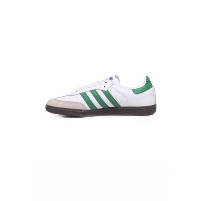Image of adidas Originals Trainers, Size: 6, White green Calfskin