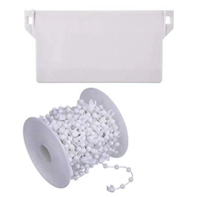 Image of First Blinds Vertical Blind Weights and Chains For 89mm (3.5&quot;) (10, White)