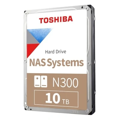 Image of TOSHIBA 10TB N300 NAS Internal HDD 3.5&quot; SATA 3 512MB Cache 6GB/s 7200RPM Hard Drive 7/24 Unit Server and Security Disk (MN10ADA10TS)