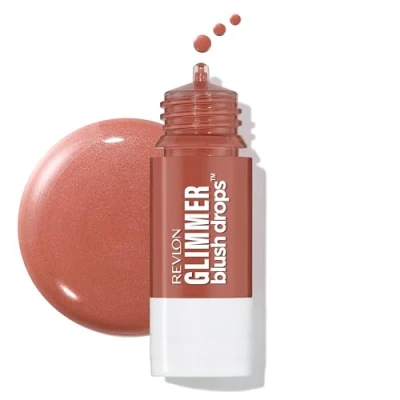 Image of Revlon Glimmer Blush Drops, Coralicious