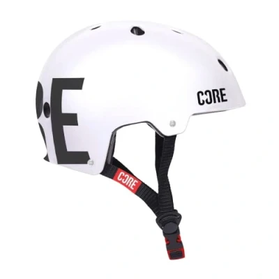 Image of CORE Protection Street Helmet Skate/BMX/Bike/MTB/Roller Derby/Scooter White/Black, XS/S
