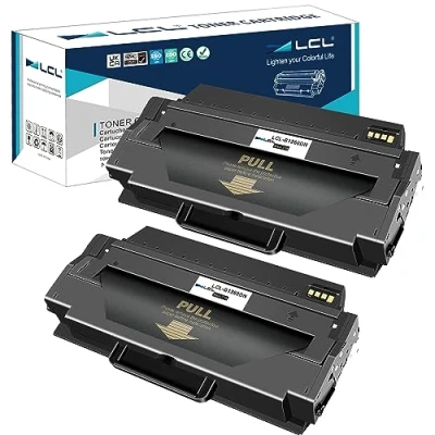 Image of LCL Compatible Toner Cartridge B1260dn B1260DNF B1265dnf B1265dfw 593 11109 RWXNT DRYXV (2 Black) Replacement for Dell B1260
