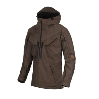 Image of Helikon Tex PILGRIM Anorak Jacket Earth Brown/Black, Brown / Black, L