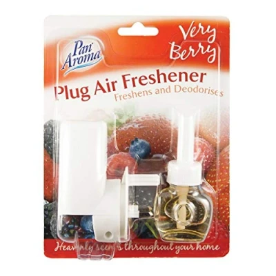 Image of Pan Aroma Plug in Air Freshener Very Berry
