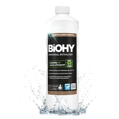 Image of BiOHY Universal Descaler (1l Bottle) Concentrate for 20 descaling processes per bottle Compatible with all fully automatic coffee &amp; espresso machines (Universal Entkalker)