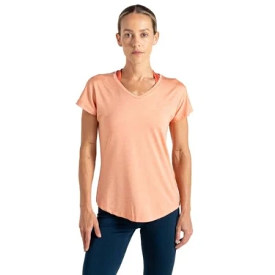 Image of Dare 2b Women&#039;s Vigilant Lightweight T Shirt Shrimp, Size: 8