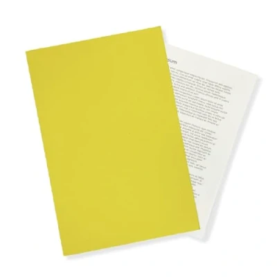Image of Guildhall Square Cut Folder Mediumweight Foolscap Yellow (100 Pack)