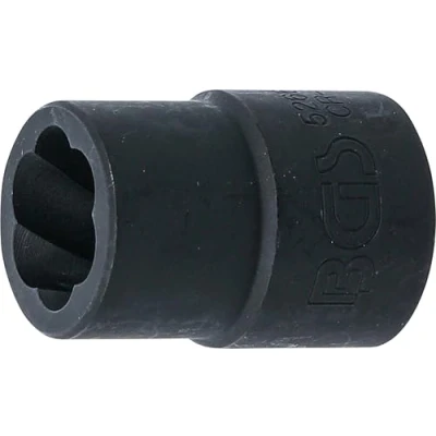 Image of BGS 5266 14 Twist Socket (Spiral Profile) / Screw Extractor 12.5 mm (1/2&quot;) Drive