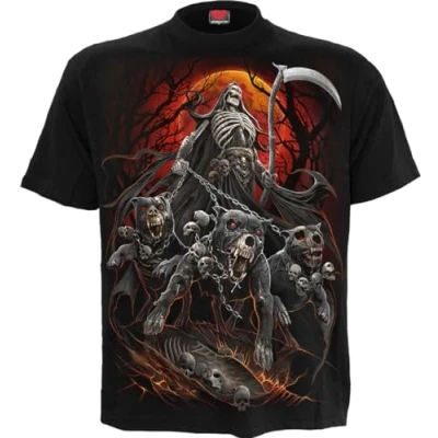 Image of Spiral Harbingers T Shirt Black L