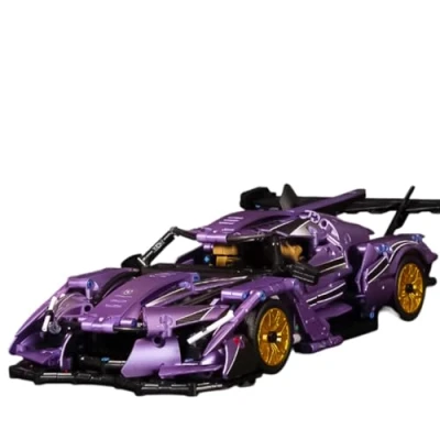 Image of CIJINAY Technic Sports Car Building Block Kit for Lambor, 1291 PCS Racing Model Set, Super Brick, Vehicle Construction Toys Gifts Kids Adults