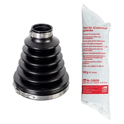 Image of 4473505900, 4473505900SK1, 4473507800, 4473507800SK1, A4473505900 CV Boot FEBI BILSTEIN 174400 Rear Axle, Wheel Side Thermoplast