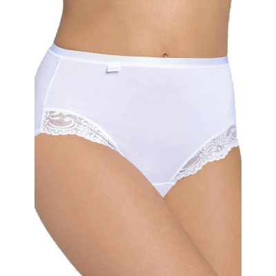 Image of Sloggi Women Romance Maxi Plain Brief,White,20