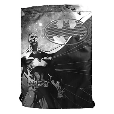 Image of Batman Mystique Delinquent Drawstring Sports Trainer Bag Black