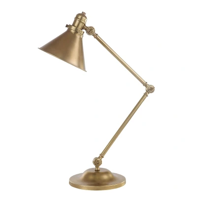Image of Provence 1 Light Table Lamp Aged Brass, E27