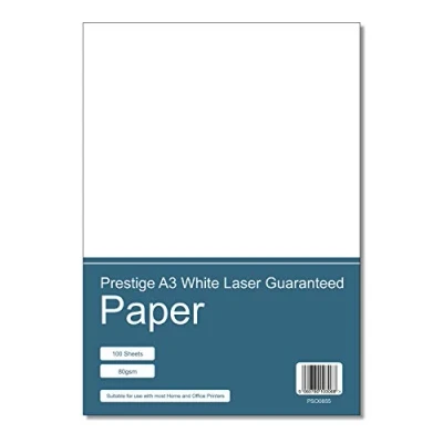 Image of Prestige A3 White Laser/Inkjet Guaranteed Paper 80gsm 100 Sheets