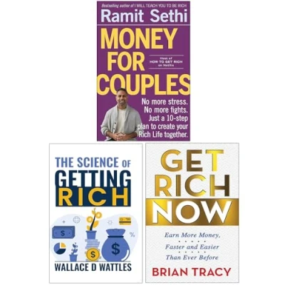 Image of Money For Couples, The Science of Getting Rich &amp; Get Now 3 Books Collection Set