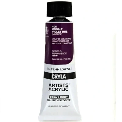 Image of Daler Rowney Cryla Acrylic 75 ml Cobalt Violet Hue, Professional Artists