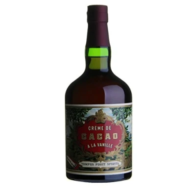 Image of Tempus Fugit Crème De Cacao, 70cl, 24% ABV, Liqueur with Cacao and Vanilla, Thick, Buttery Chocolate for Delicious Specialty Cocktails