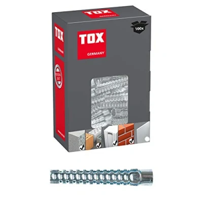 Image of TOX metal claw dowel Tiger 6 x 32 mm, 100 pieces, 039100011