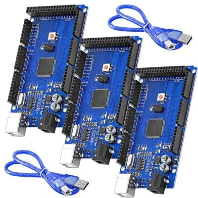 Image of AZDelivery 3 x compatible with AZ MEGA2560 Board USB cable, 100% including eBook