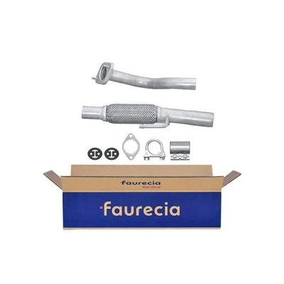 Image of 46738279 Exhaust Pipe HELLA 8LA 366 005 301 Front with mounting parts