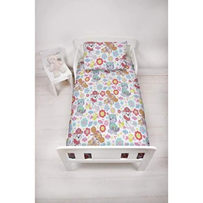 Image of Paw Patrol Bright Junior Toddler Duvet Cover &amp; Pillowcase Set