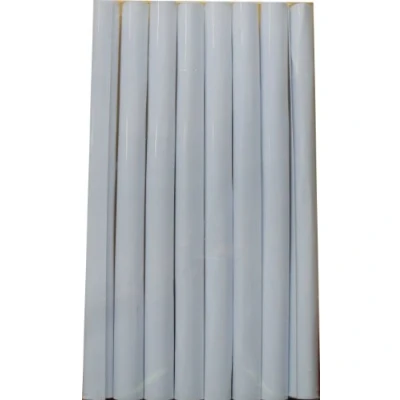 Image of SNAP ON WHITE RADIATOR PIPE SLEEVE COVERS PACK OF 8