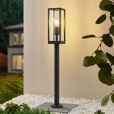 Image of Lindby Giavanna path light, 80 cm, anthracite, IP44, E27