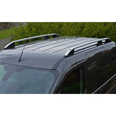 Image of ALVM Parts &amp; Accessories Aluminium Roof Rack Side Bars Set To Fit L1 Transit Connect (2012+)