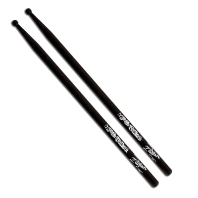 Image of Zildjian ZASTBLK Travis Barker Signature Drumsticks Black Pack of 2