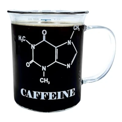 Image of Mad Monkey Chemistry Mug with Formula Coffee Cup Caffeine