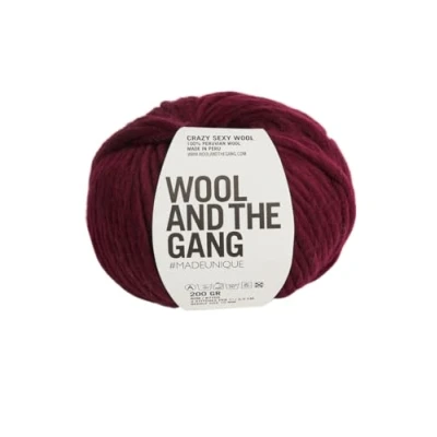 Image of Wool and the Gang, Crazy Sexy Wool, Margaux Red(053), 200g