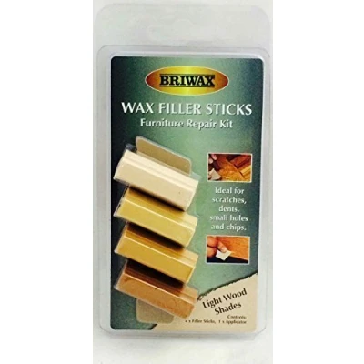 Image of Briwax Wax Stick Filler Original Natural Bees Beeswax Waxing Wood Furniture Repair Repairing Bar Light Shades